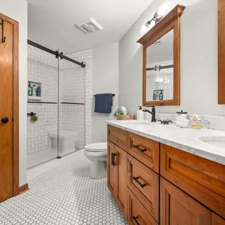 Ken Spears Construction Downsizing Bathroom