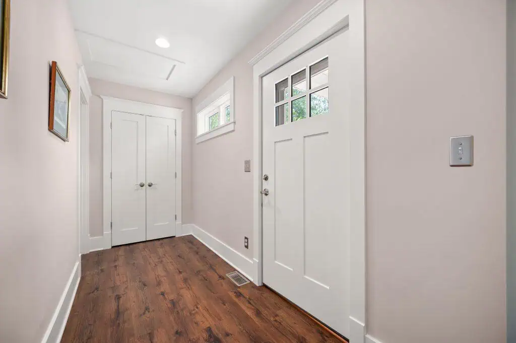 Bathroom & Laundry Addition entrance