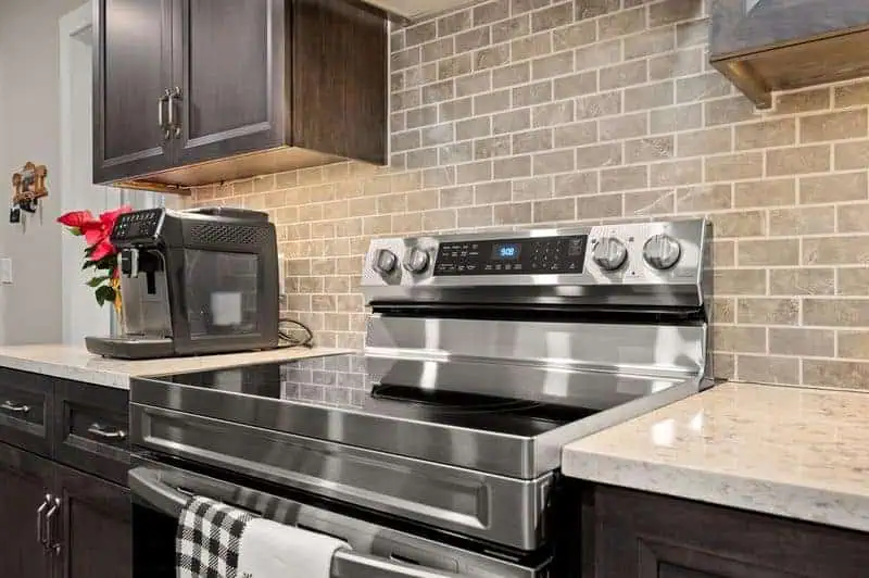 new and sleek stove and countertops by ken spears